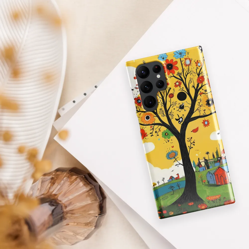 Whimsical Blooms of Life | Phone Case |  S22 Ultra | Snap Case | Glossy