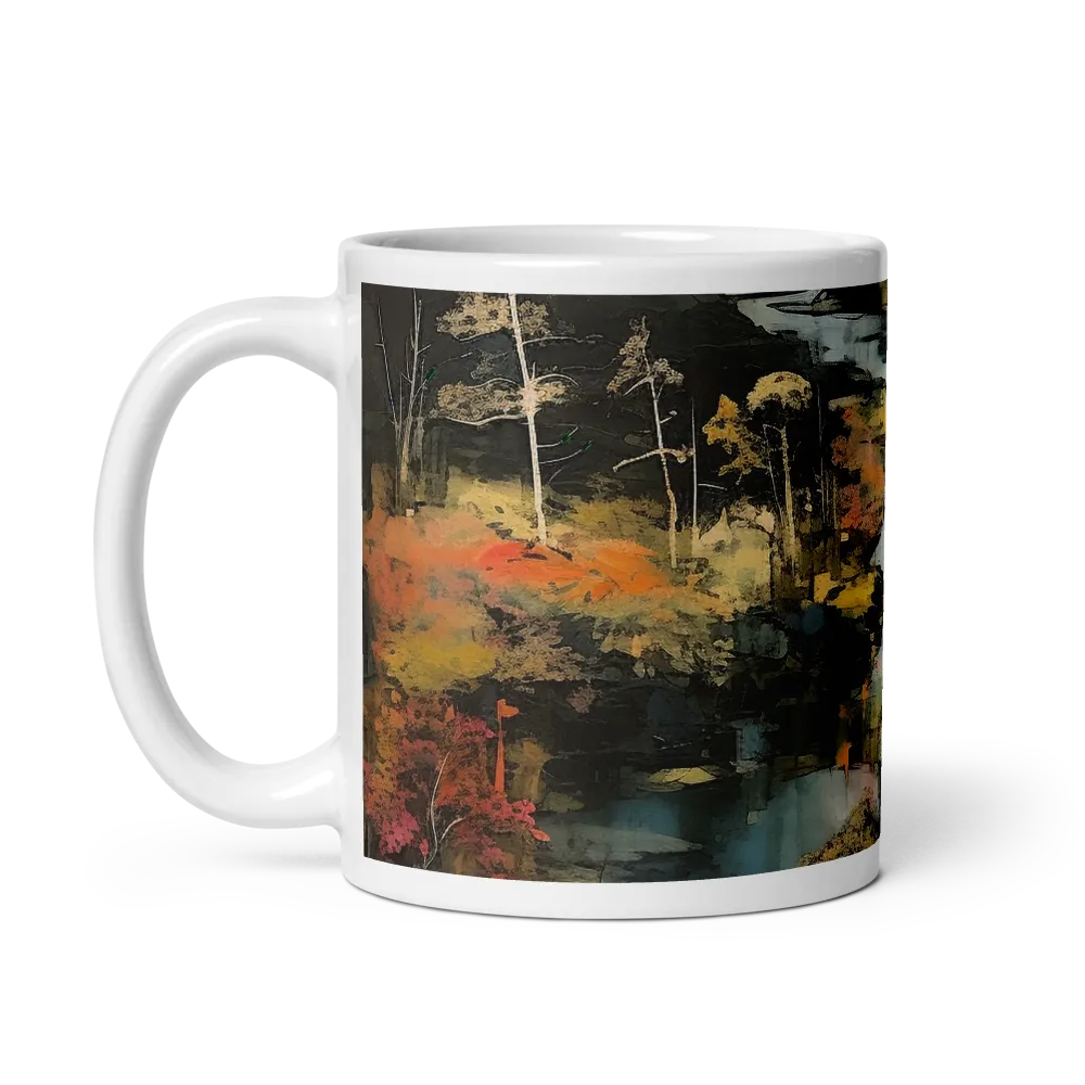 Harmony of Nature: An Abstract Journey | Mugs | Multiple Sizes & Colors