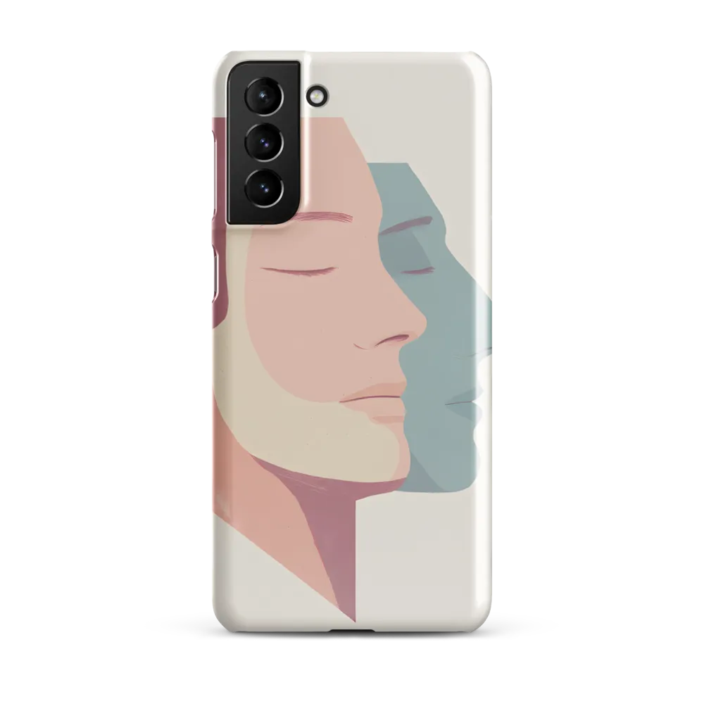 Dual Facets of Serenity | Phone Case |  S21 Plus | Snap Case | Glossy