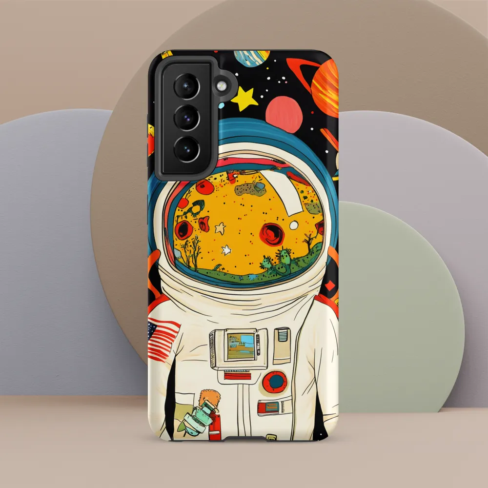 Cosmic Curiosity: Journey Within the Helmet