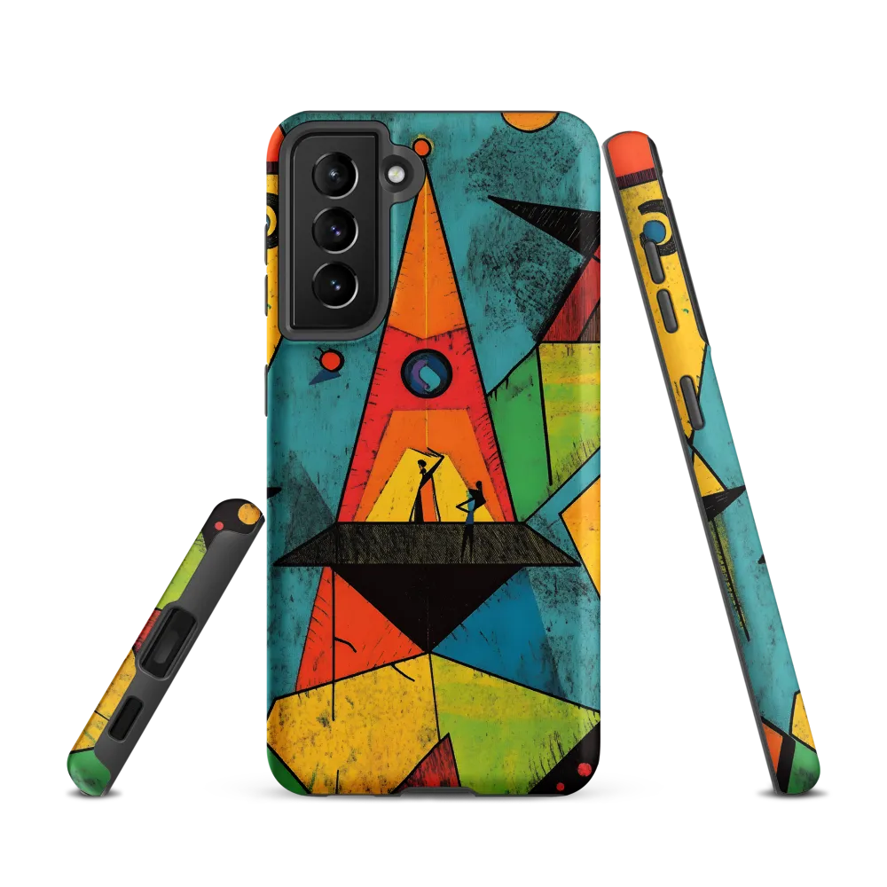 The Playful Encounter | Phone Case |  S21 | Tough Case | Matte