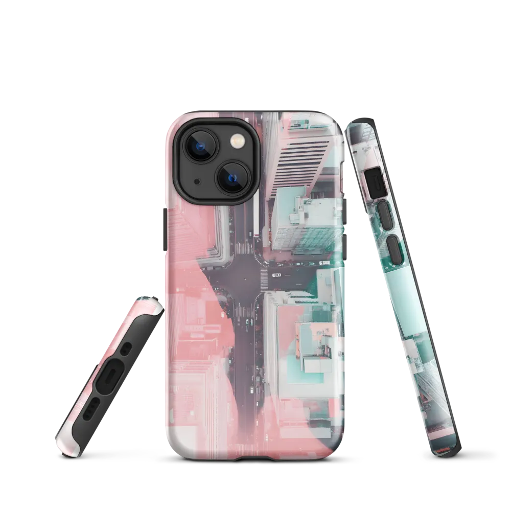 Urban Harmony: Aerial Perspectives | Phone Case |  13 mini | Tough Case | Glossy
