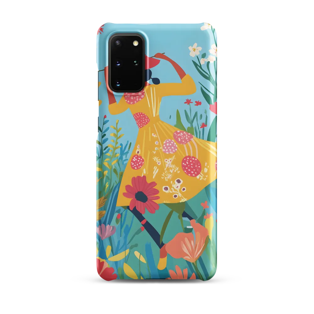 Dancing Among Blossoms | Phone Case |  S20 Plus | Snap Case | Matte