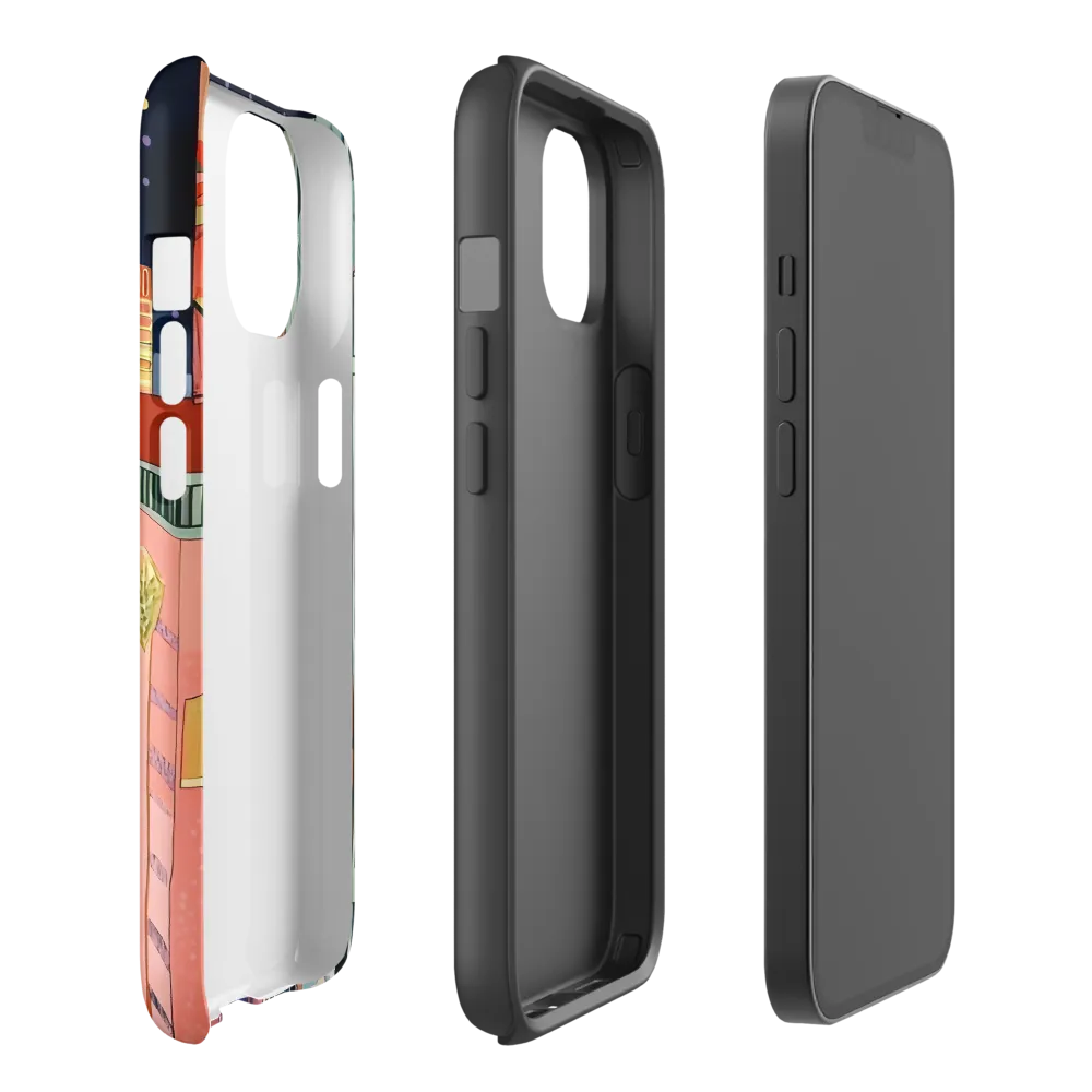 Urban Dreamscape: A Pop Art Night | Phone Case |  14 | Tough Case | Matte