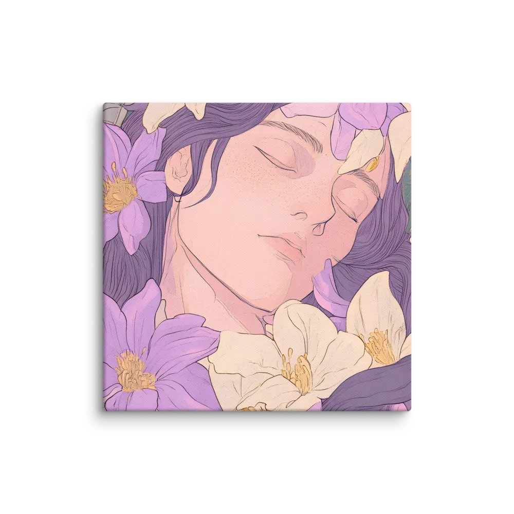 Harmony in Bloom | Canvas | 16″×16″