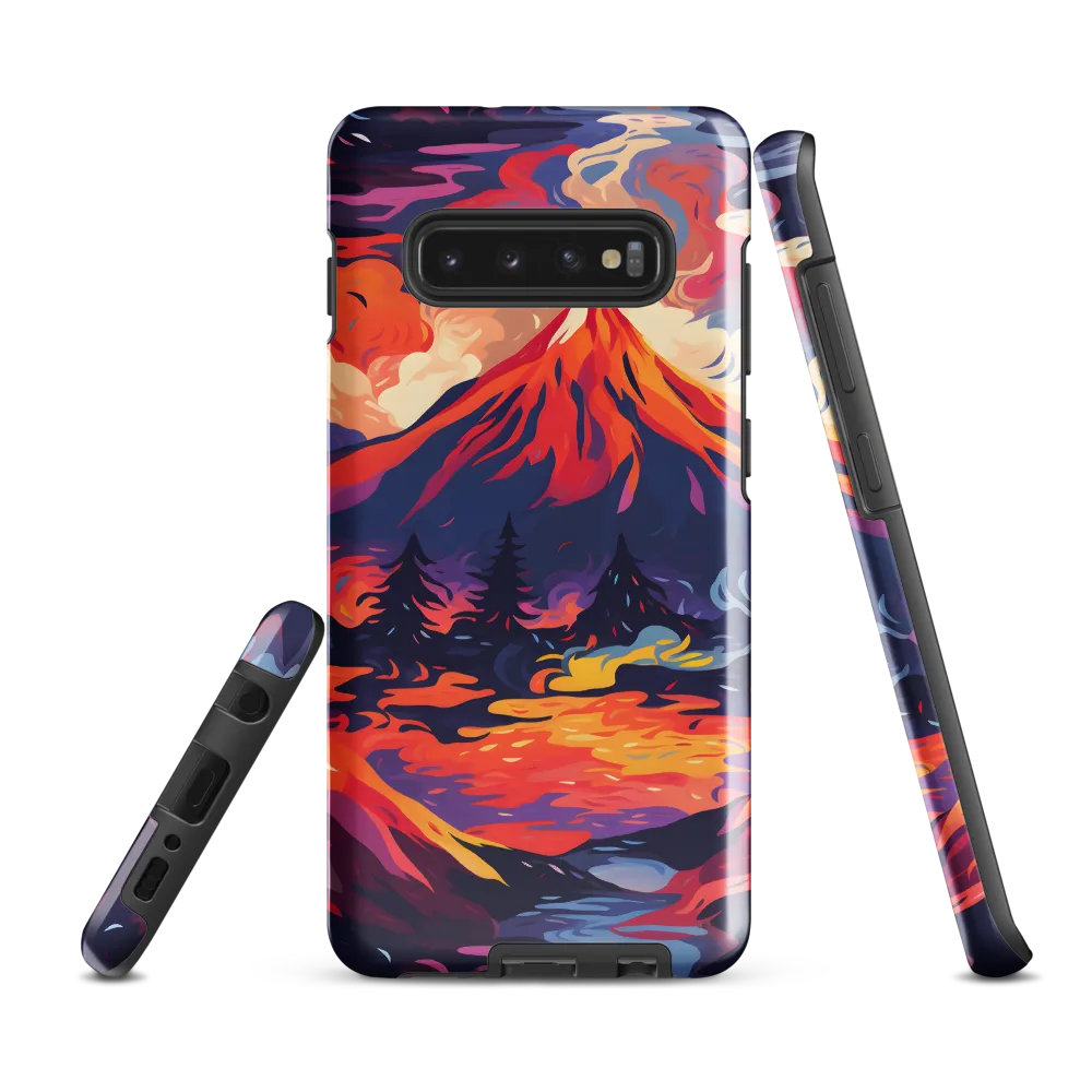 Fiery Majesty | Phone Case |  S10 Plus | Tough Case | Glossy