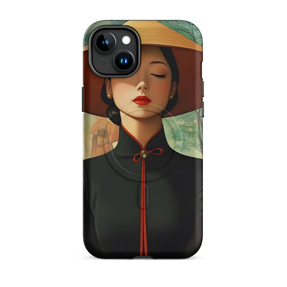 Elegance in Tranquility | Phone Case |  15 Plus | MagSafe® Tough Case | Matte