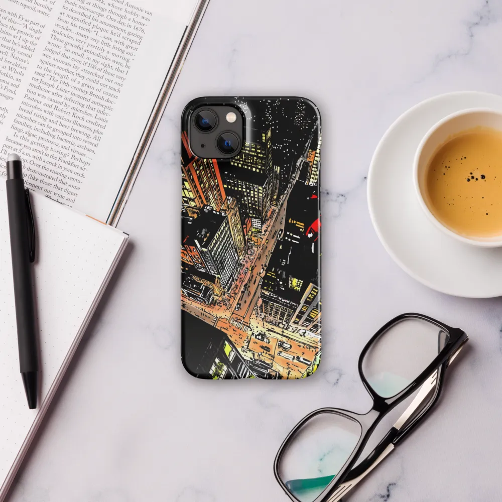 Urban Nightscape: A Bird's-eye View