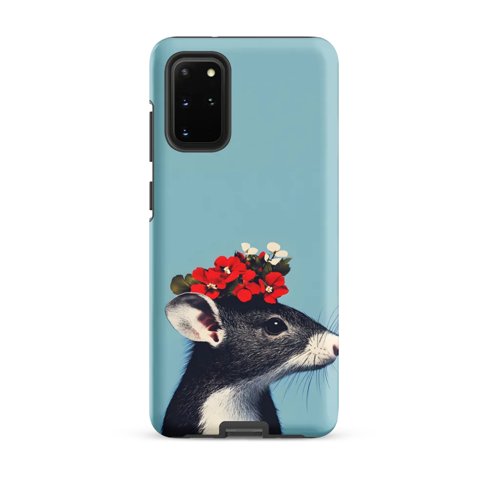 Whimsical Flora: A Mouse's Floral Crown