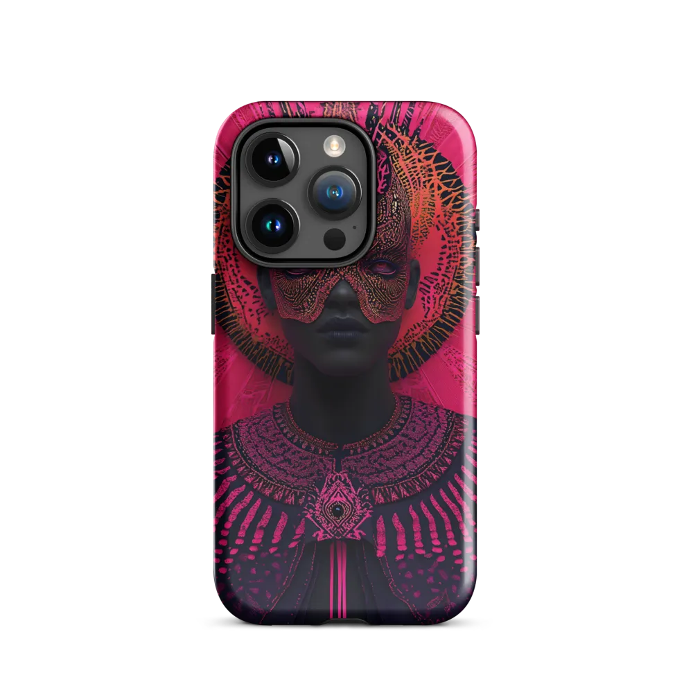 Halo of Magenta — Masked Ornament