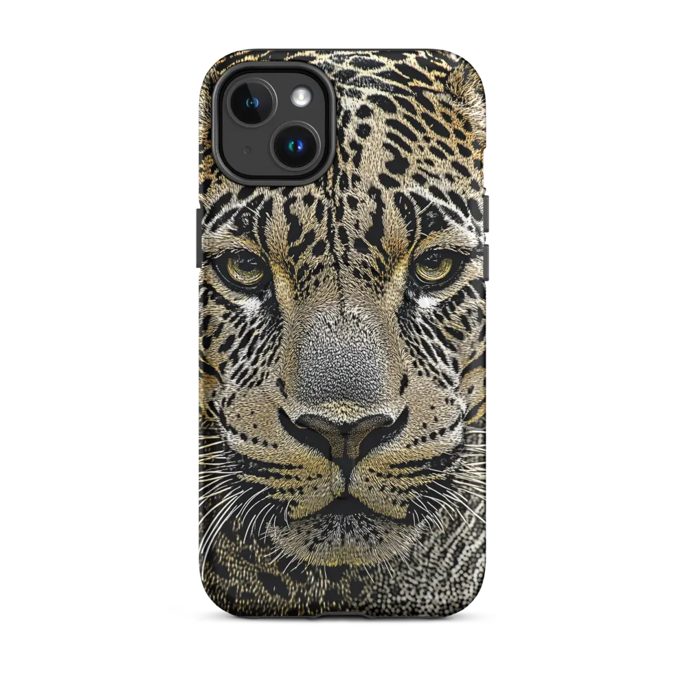The Majestic Gaze: Portrait of a Leopard
