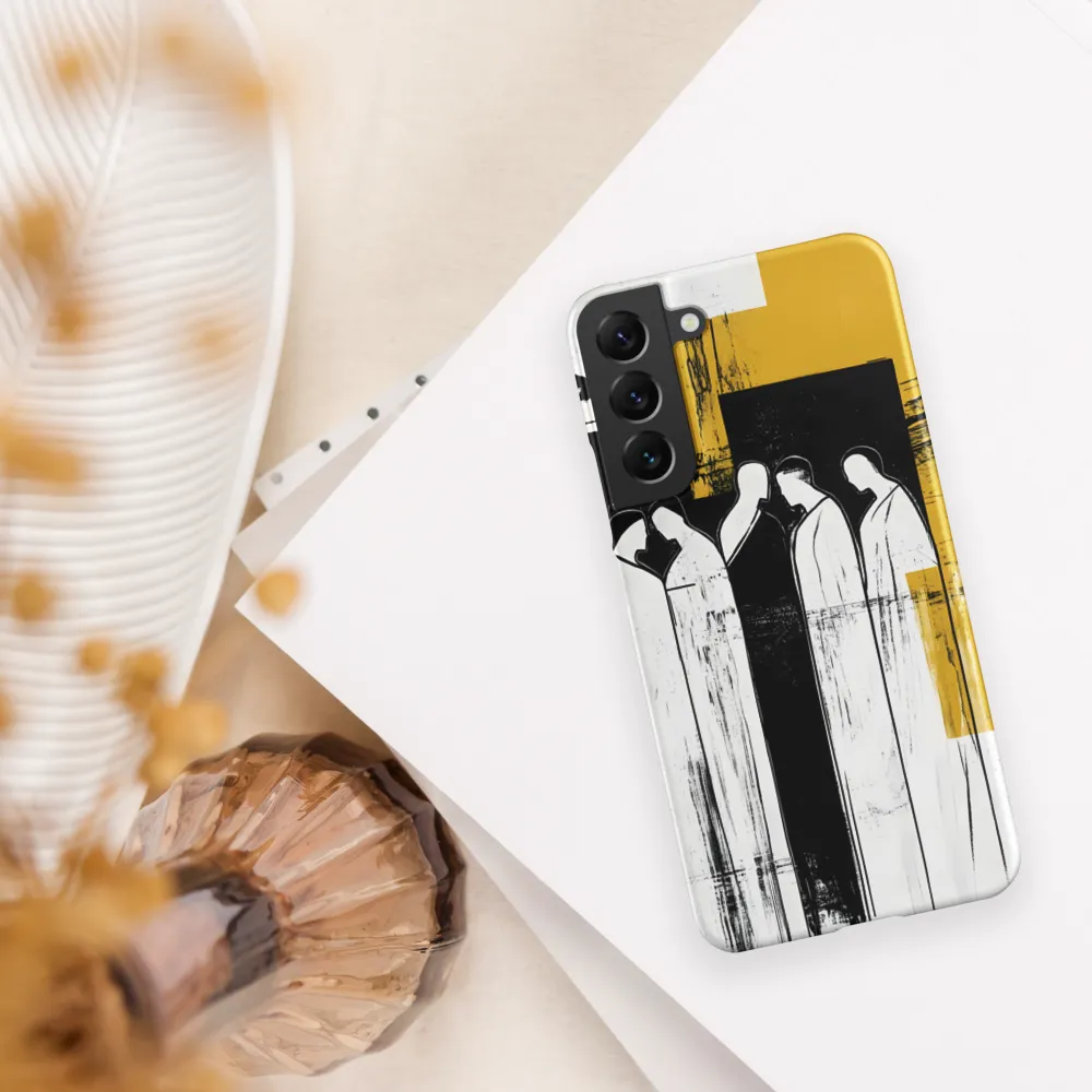 Contemplative Assemblage | Phone Case |  S22 Plus | Snap Case | Matte