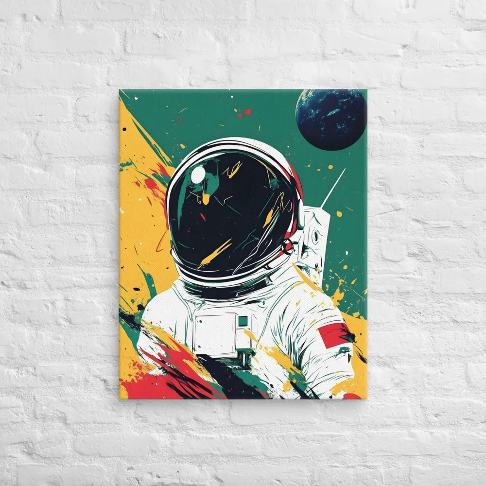 Galactic Explorer: A Modern Odyssey | Canvas | 24″×30″