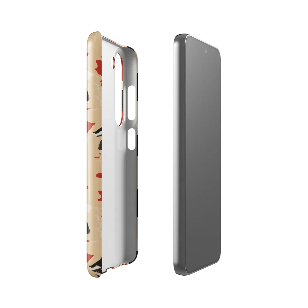 Wildlife Pattern: The Badger Tale | Phone Case |  S23 | Snap Case | Glossy