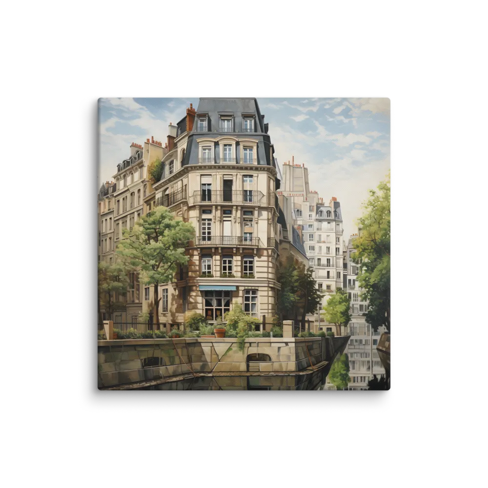 Reflections of Paris | Canvas | 32″×32″