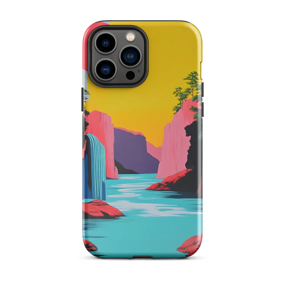 Dreamscape of Pink Cliffs and Turquoise Waters