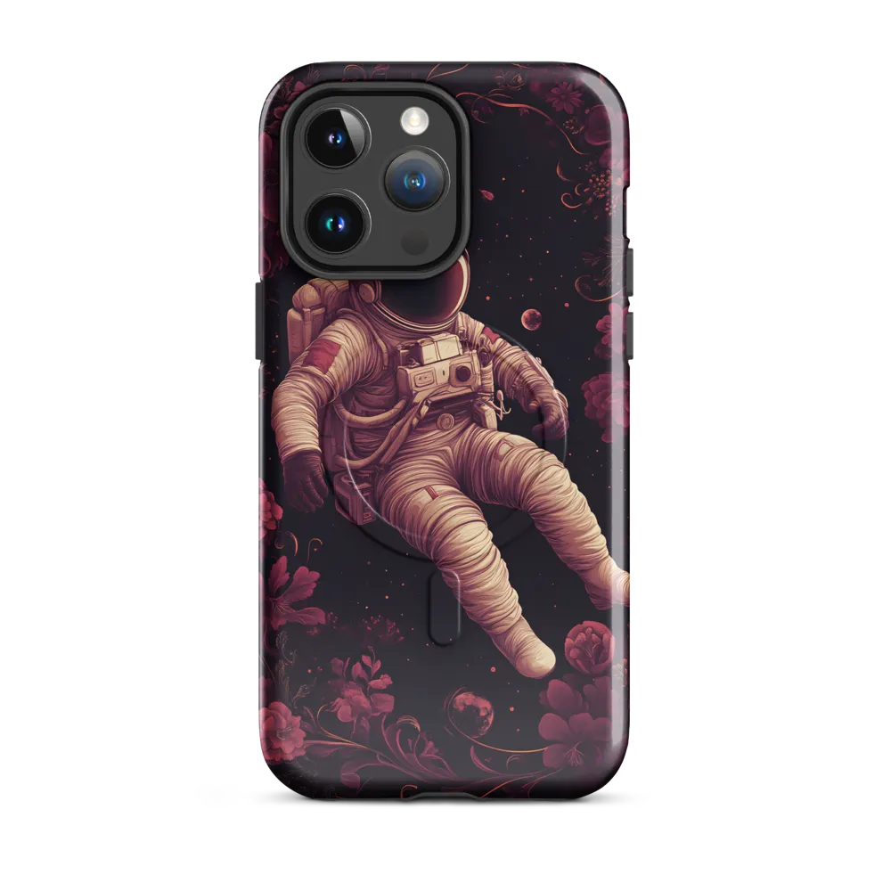 Cosmic Bloom: An Astronaut's Journey