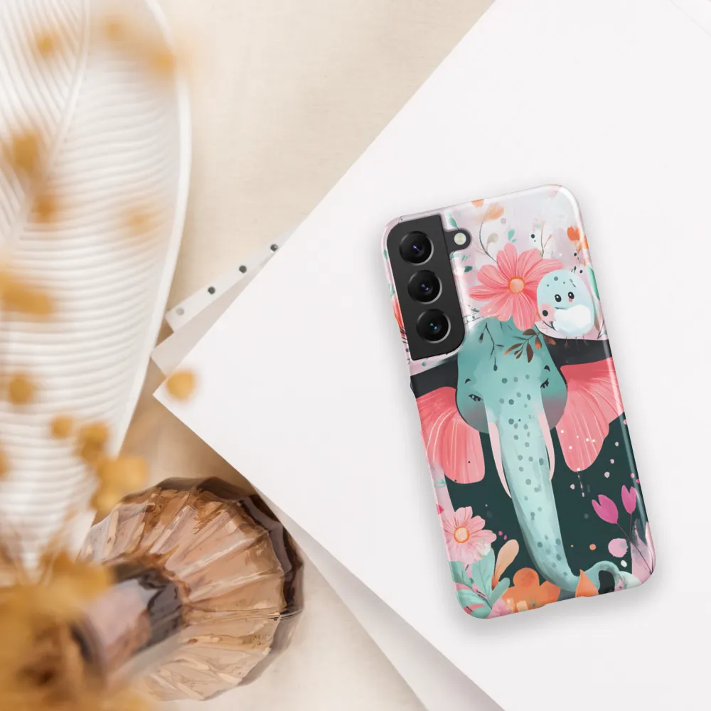 Whimsical Elephant in Bloom