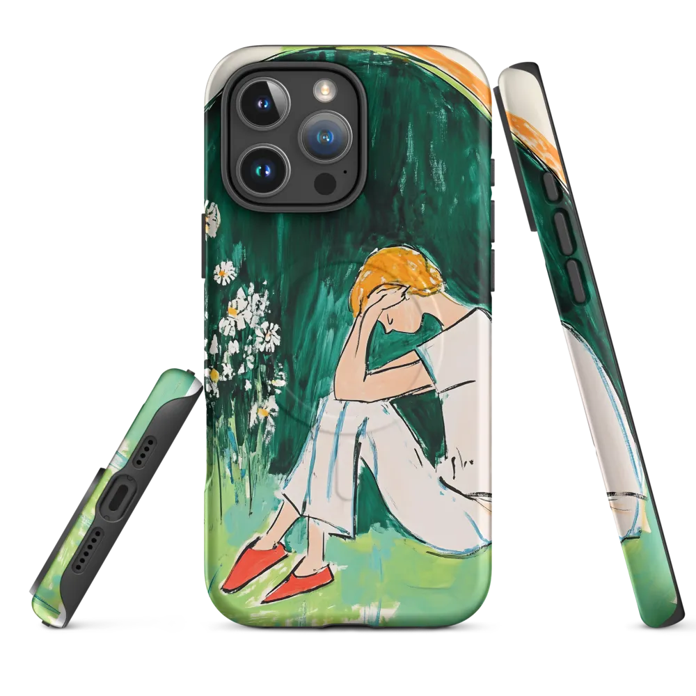 Silent Sorrow | Phone Case |  16 Pro Max | MagSafe® Tough Case | Matte