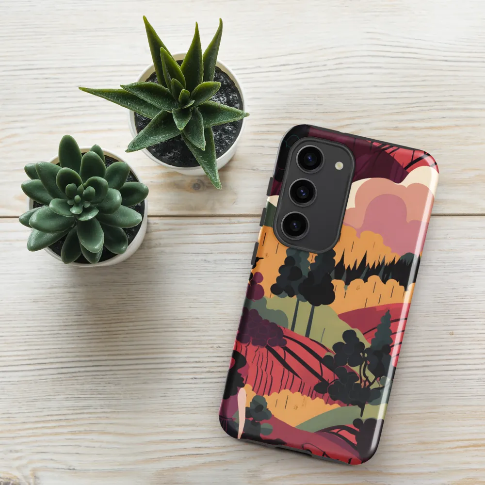 Harmonious Landscapes | Phone Case |  S23 | Tough Case | Glossy