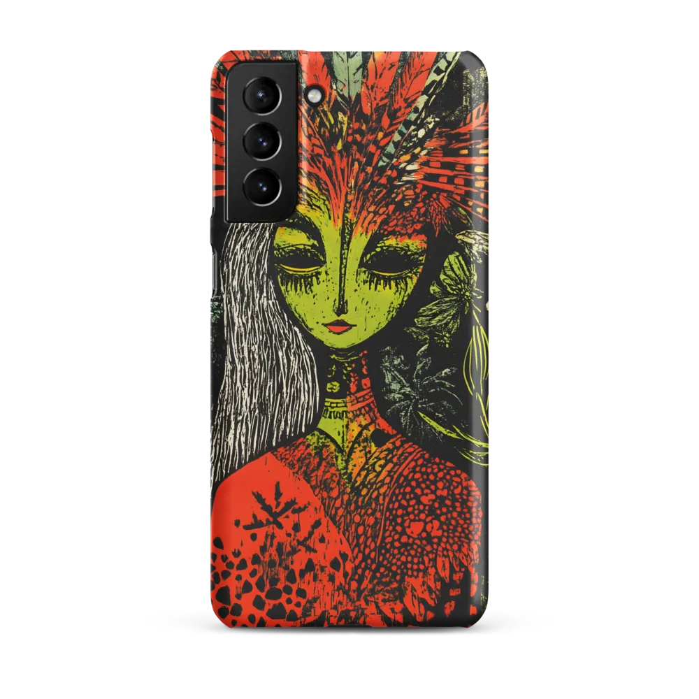 Mystical Flora: A Surreal Portrait