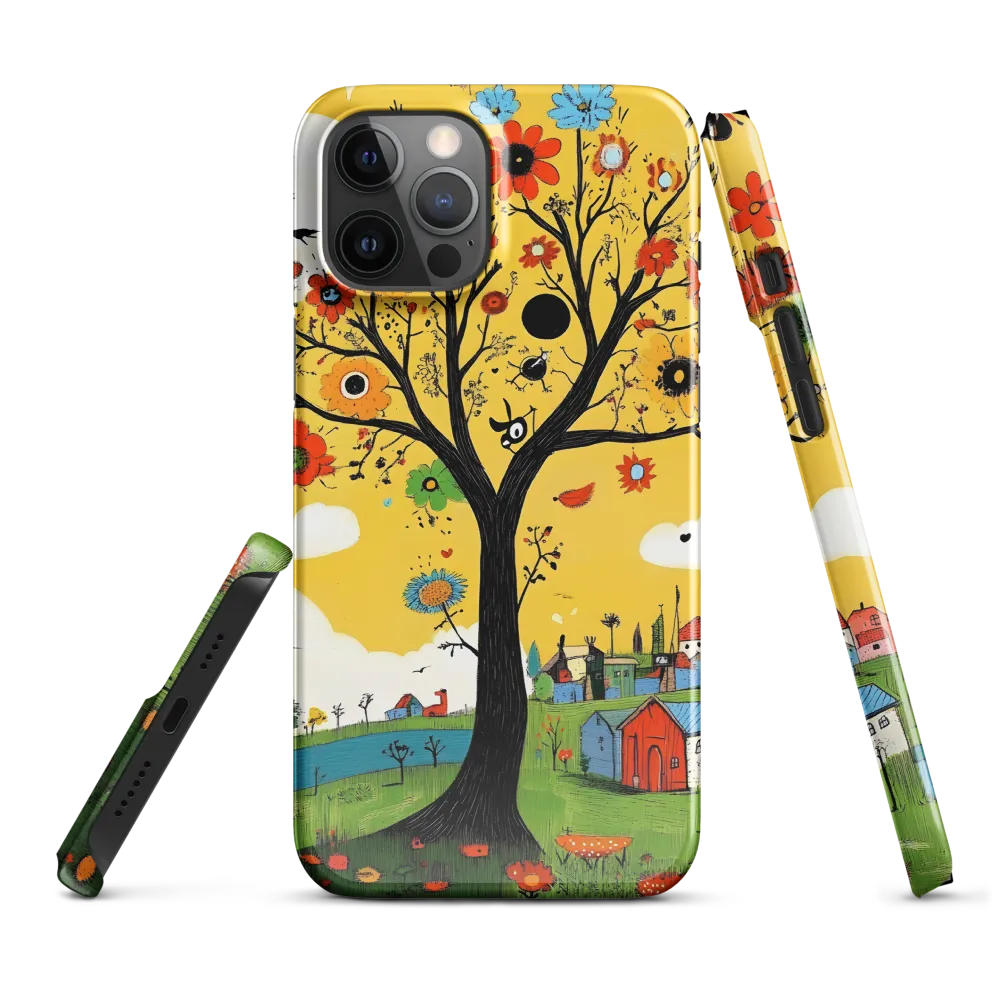 Whimsical Blooms of Life | Phone Case |  12 Pro Max | Snap Case | Glossy