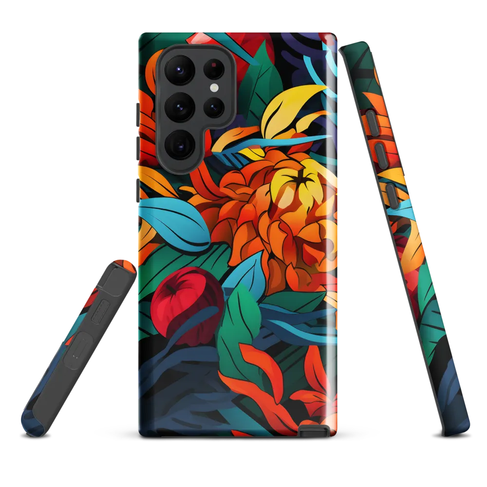 Tropical Harmony | Phone Case |  S22 Ultra | Tough Case | Glossy