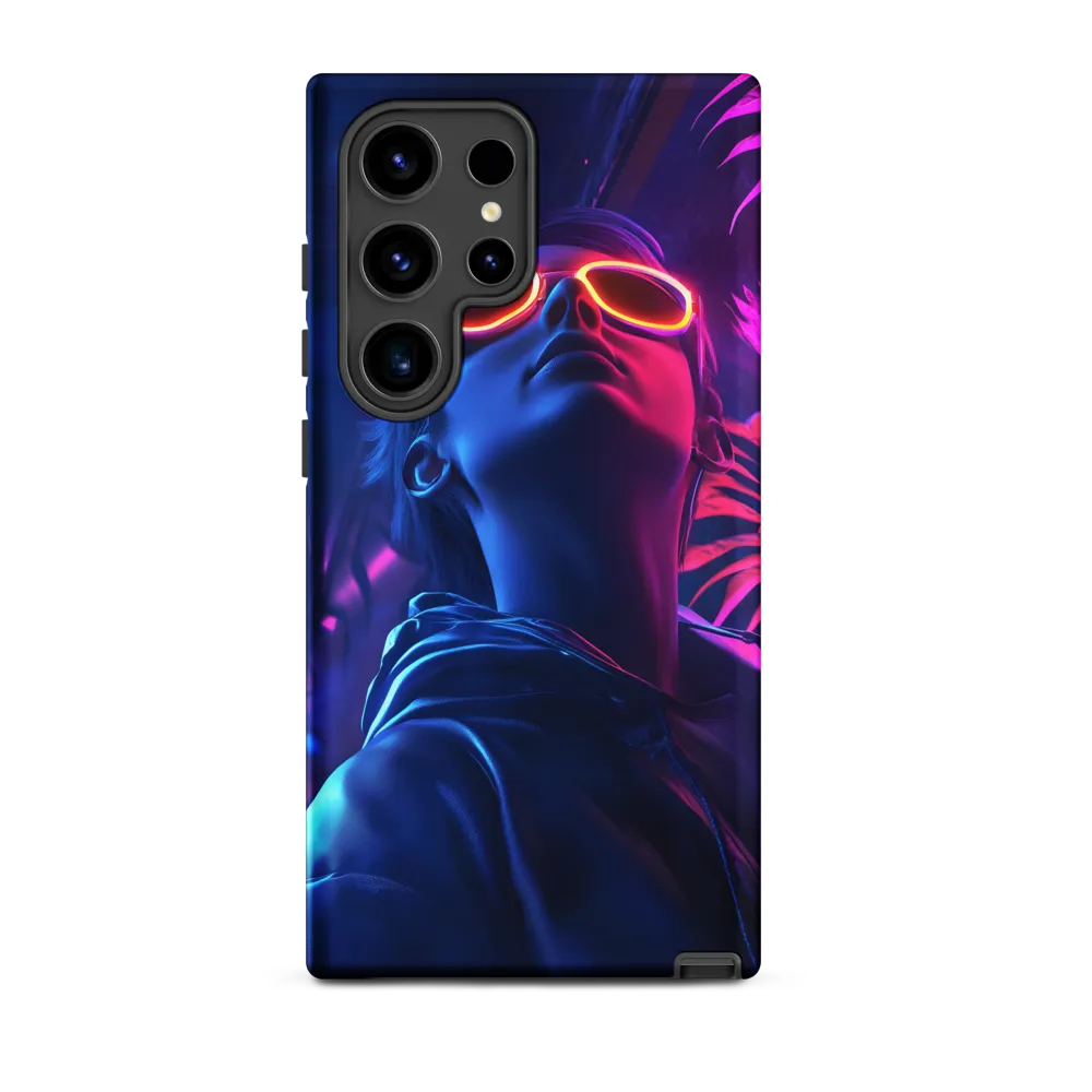 Neon Dreams: A Cyberpunk Portrait