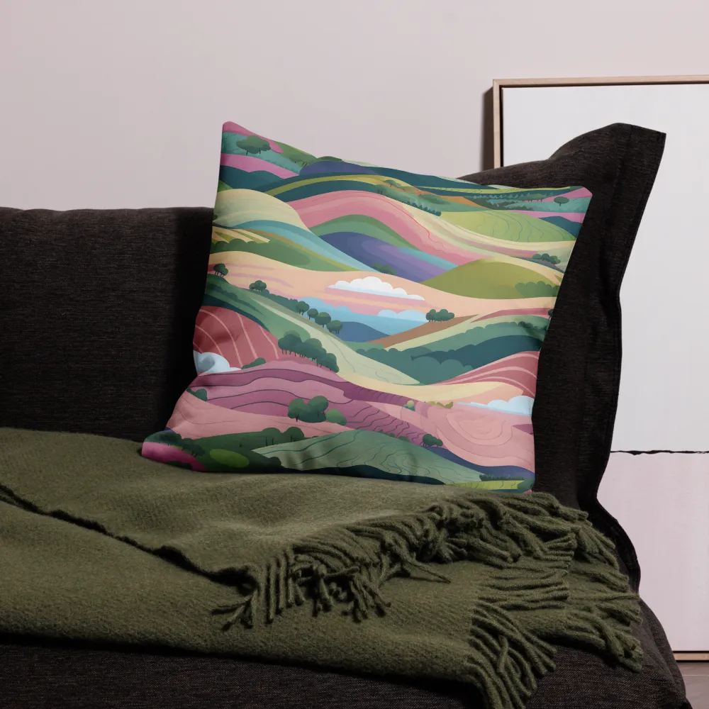 Harmonious Hills | Pillow & Pillow Case | Multiple Sizes