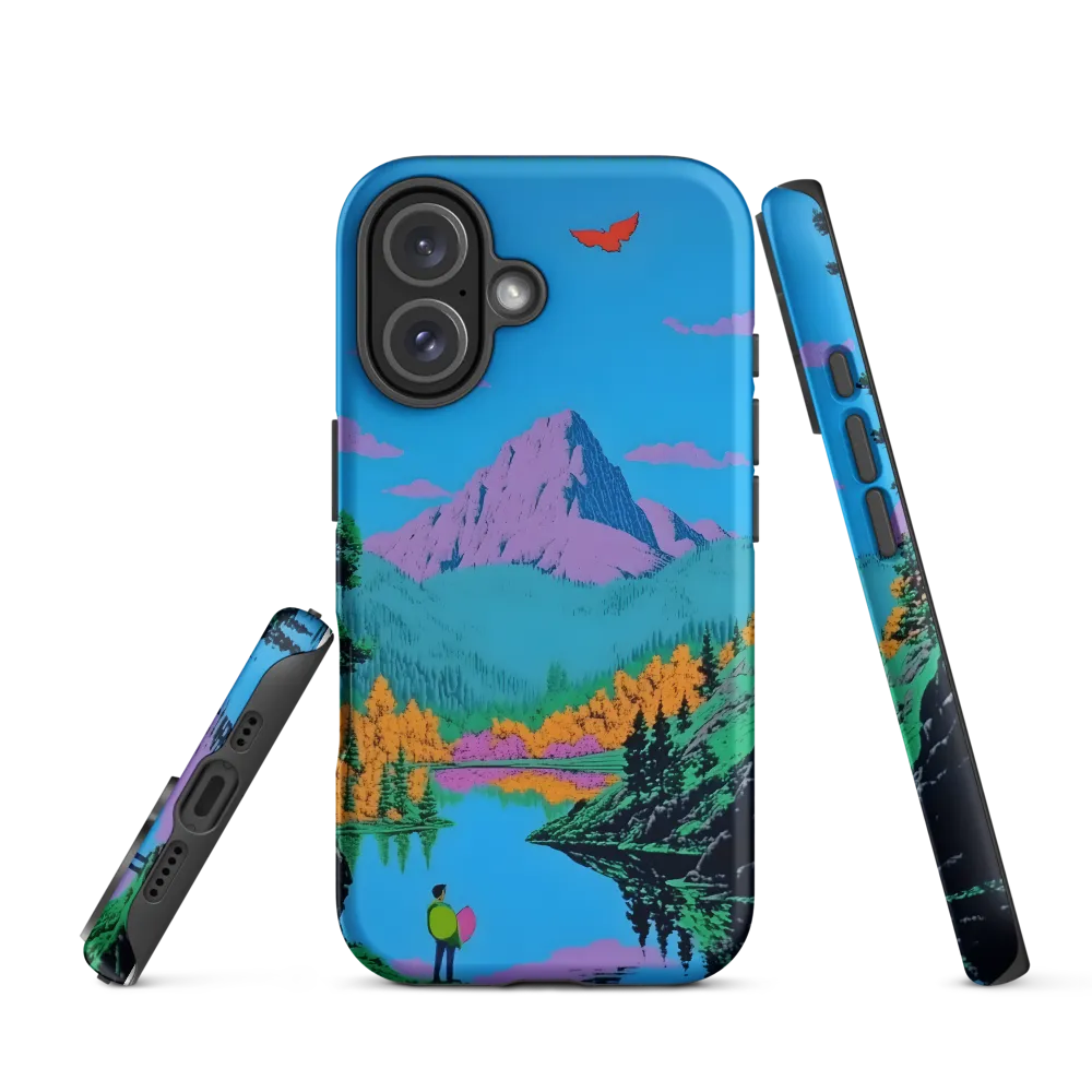 Whispers of Color: A Surreal Escape | Phone Case