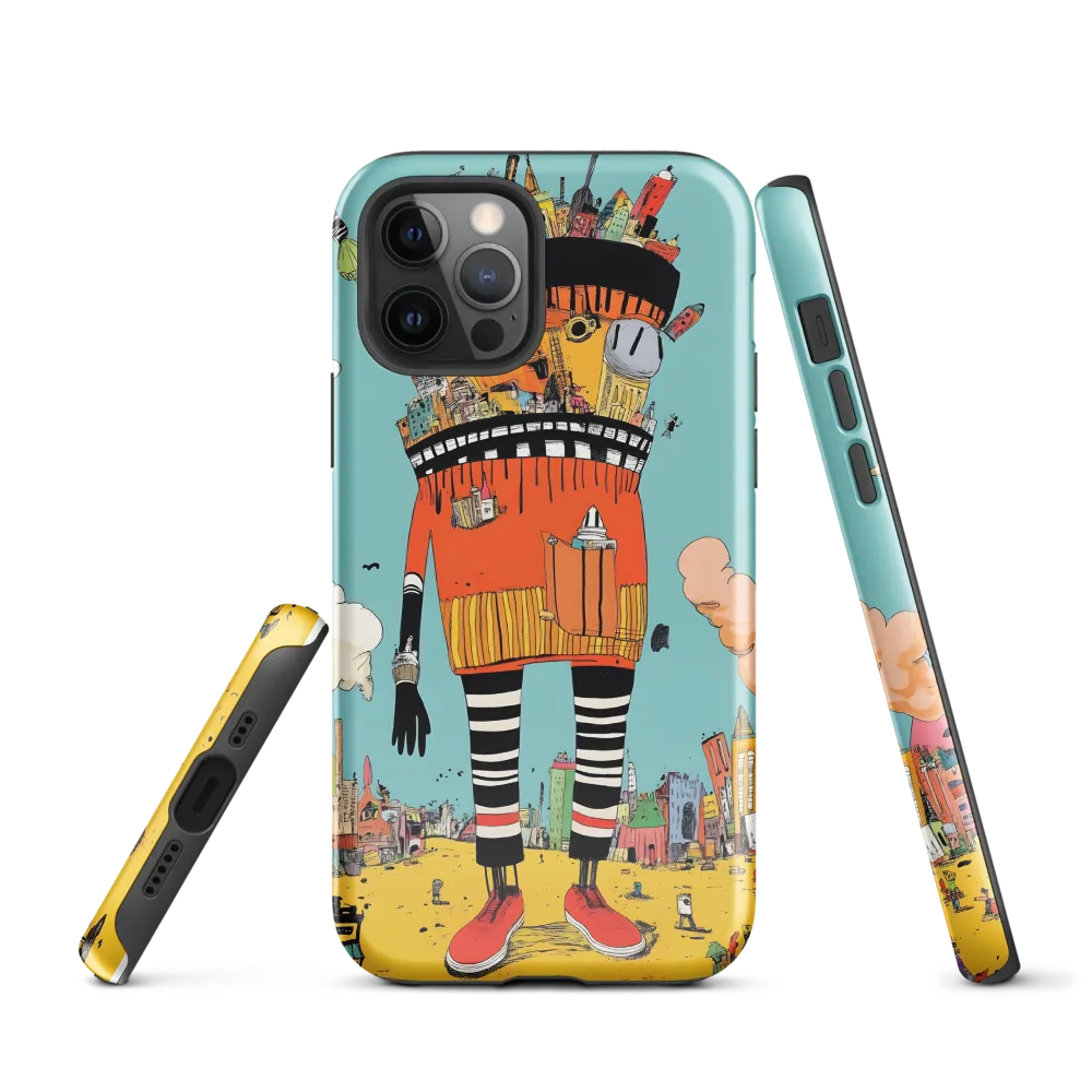 Urban Fantasia: A Whimsical Encounter | Phone Case |  12 Pro | Tough Case | Glossy