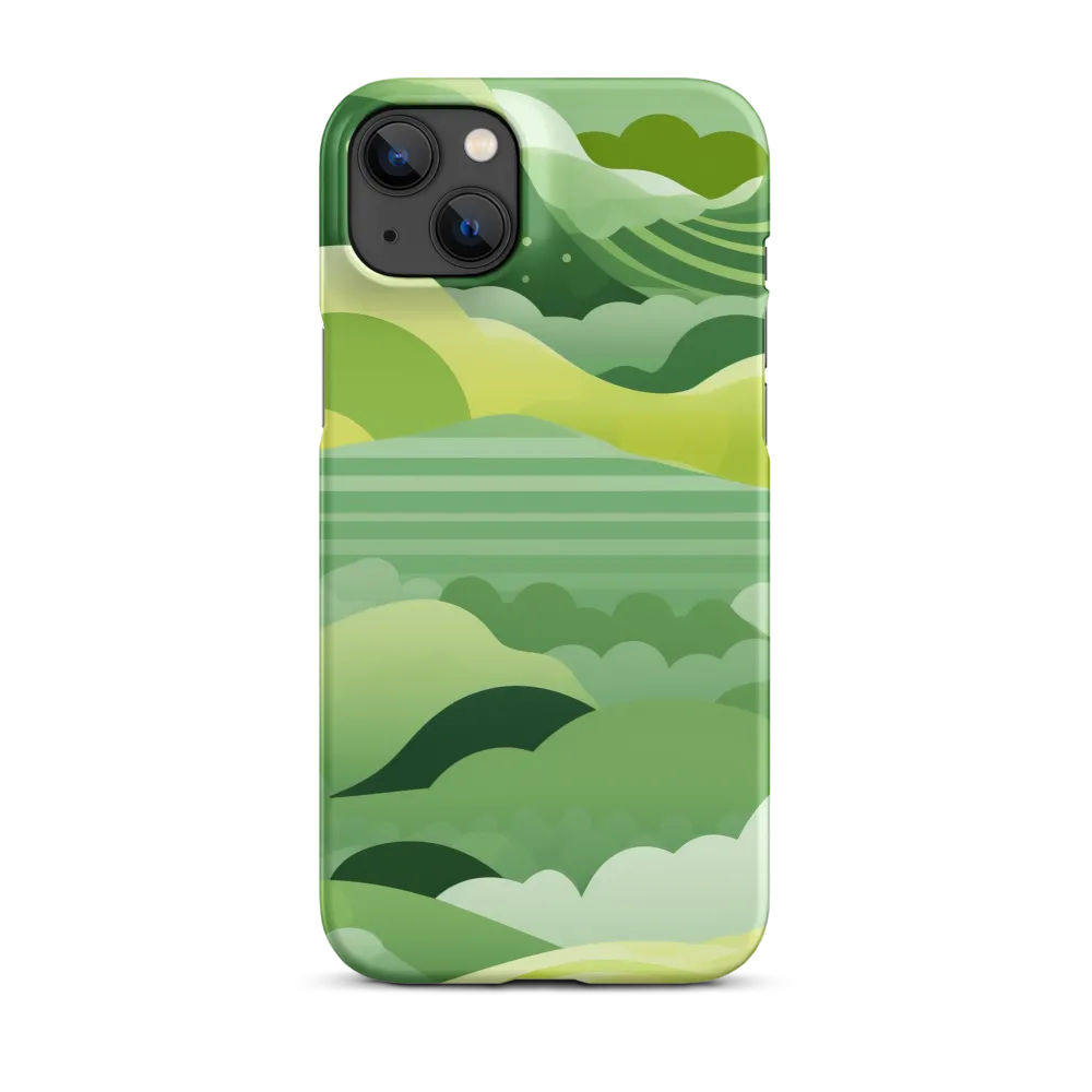 Tranquility in Green Waves