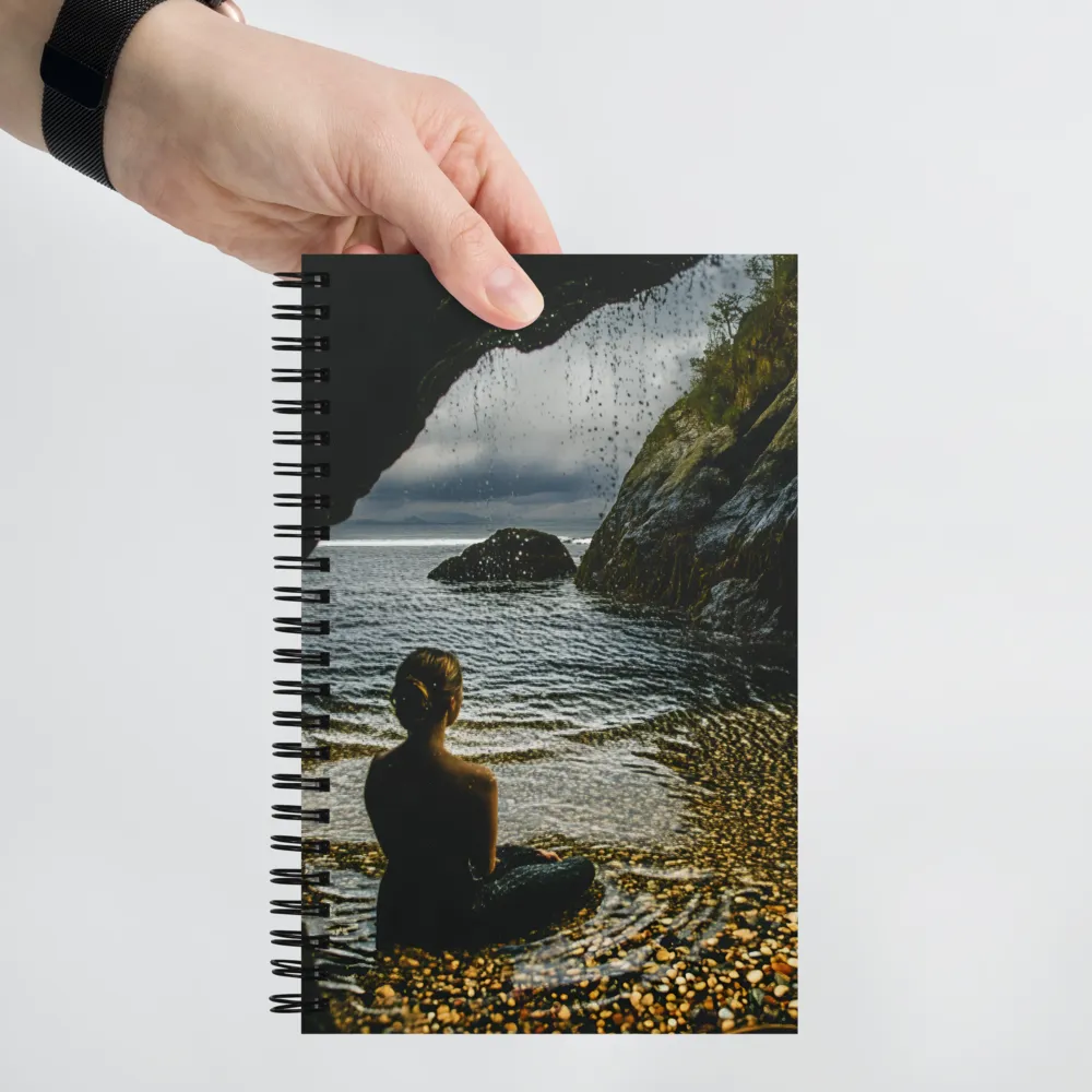 Whispers of Serenity | Spiral Notebook