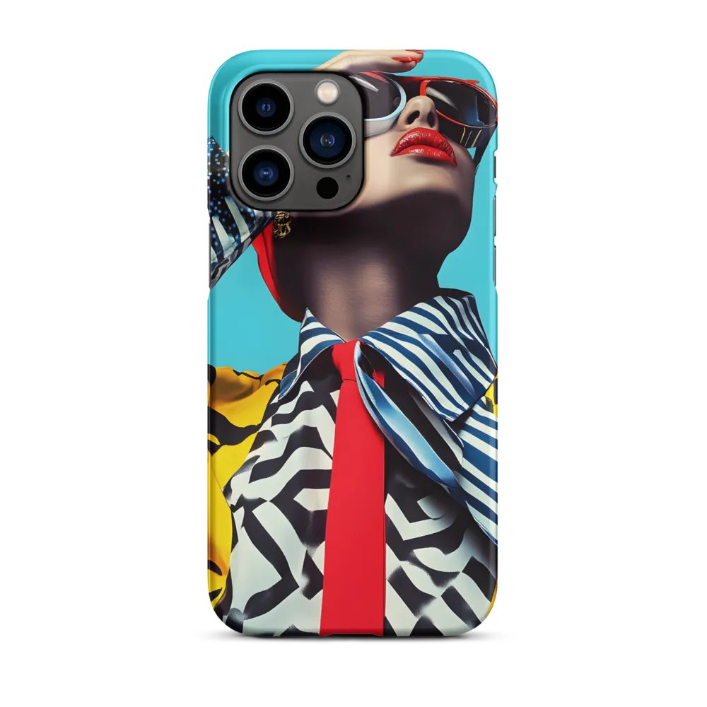 Chic Confidence in Bold Patterns