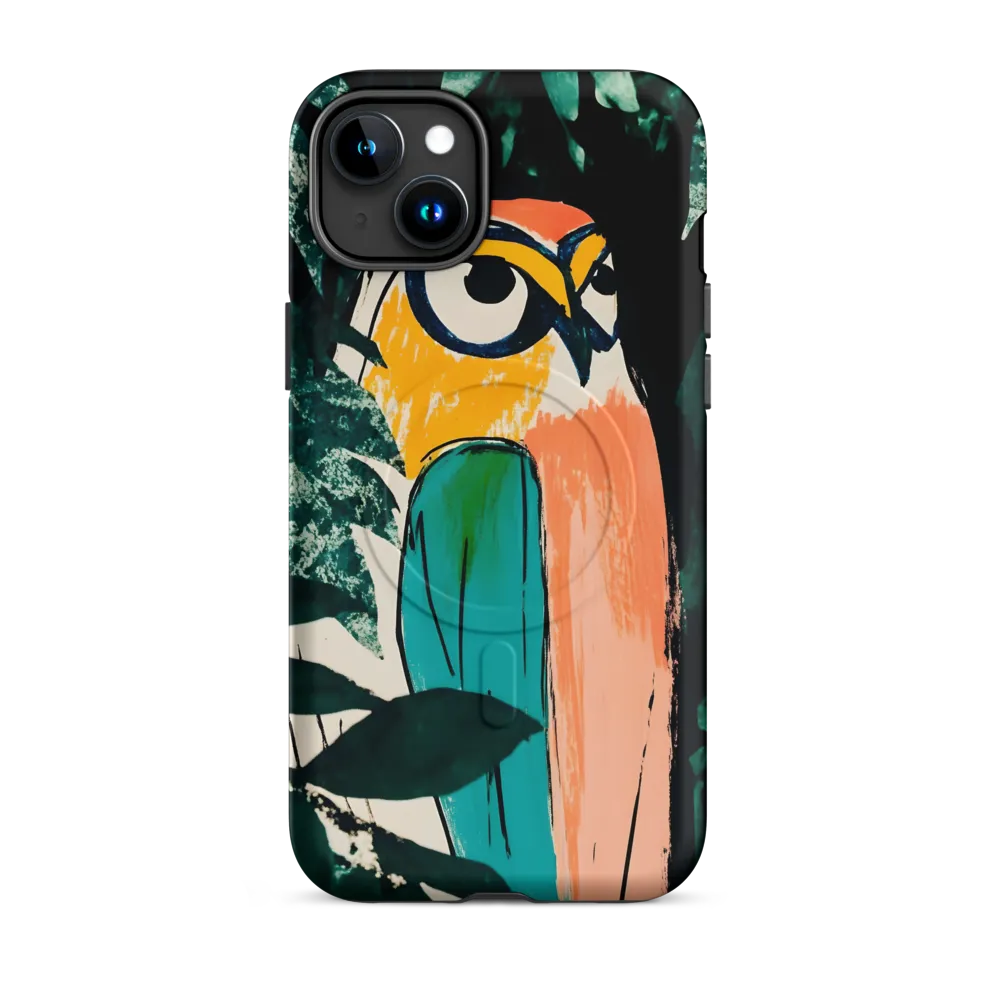 Camouflaged Majesty: The Abstract Owl