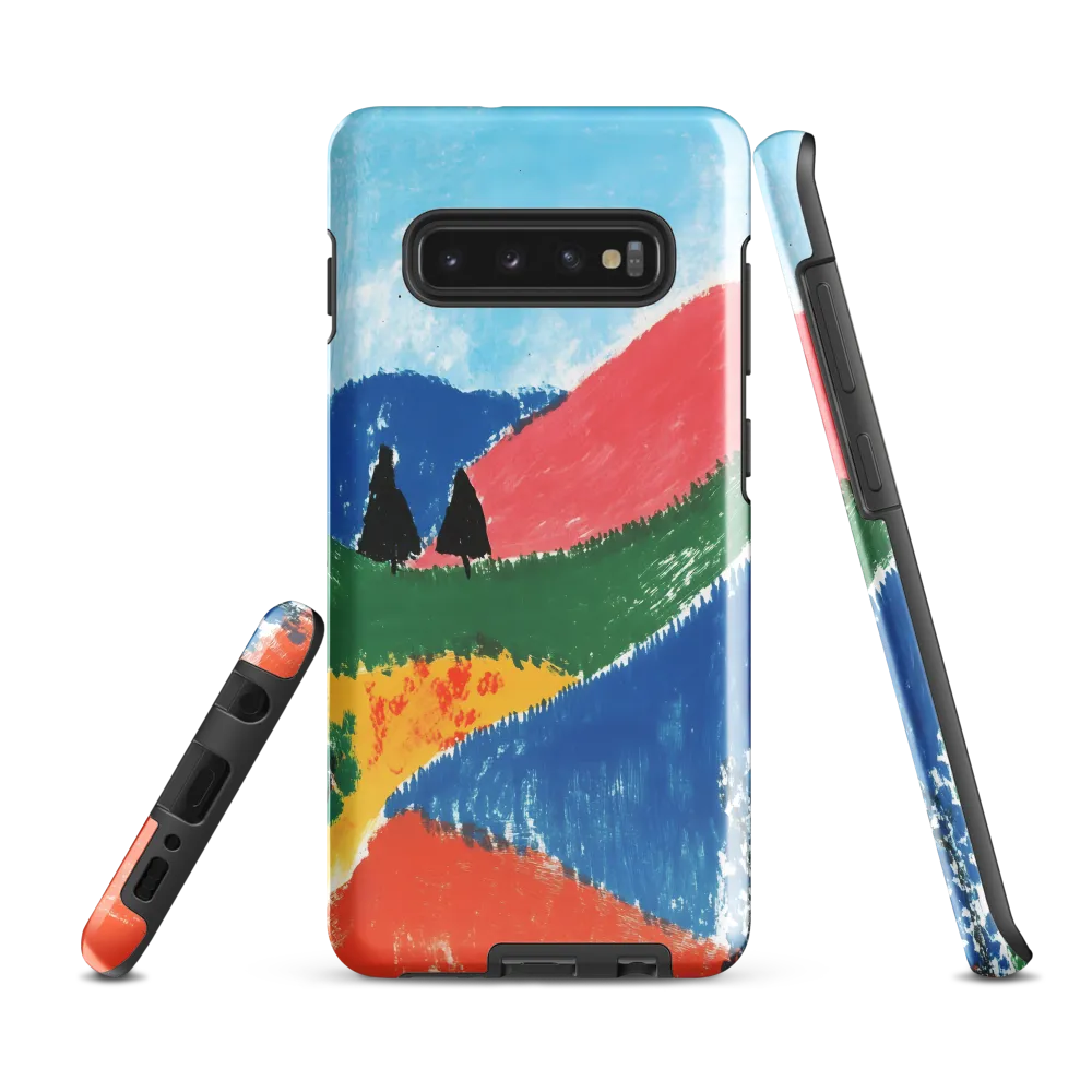 Harmonic Landscapes | Phone Case |  S10 Plus | Tough Case | Glossy