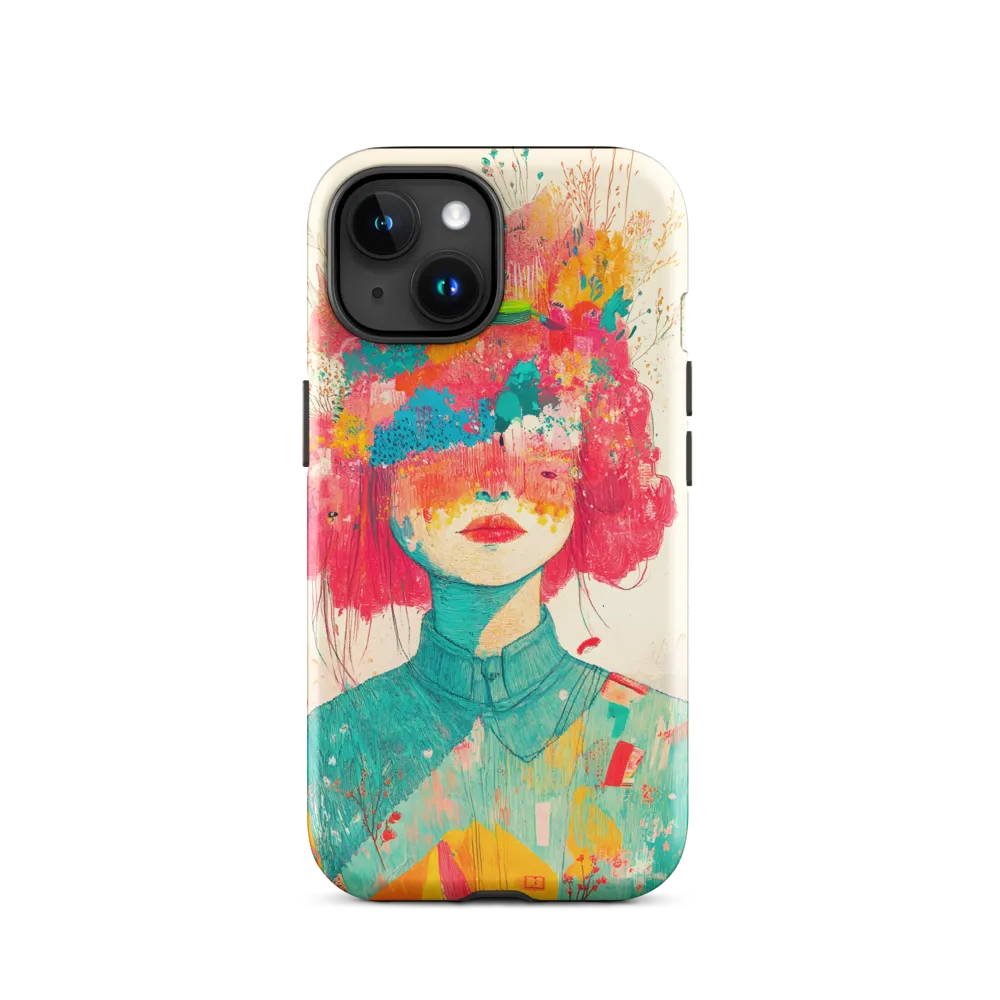 Whimsical Floral Portrait