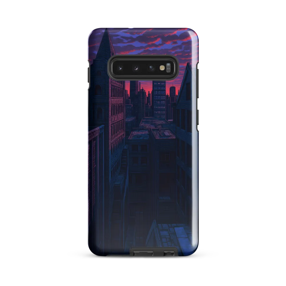 City of Secrets at Dusk | Phone Case |  S10 Plus | Tough Case | Glossy