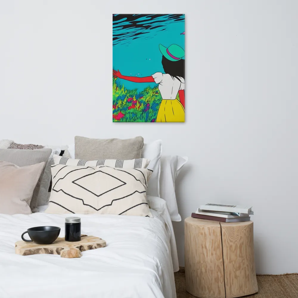 Whimsical Encounter | Canvas | 24″×36″