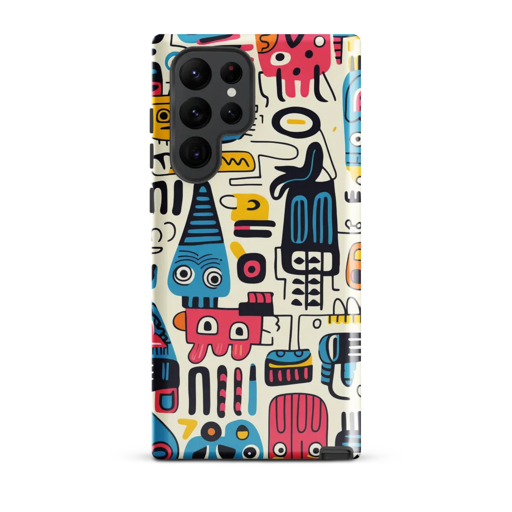 Vibrant Whimsy | Phone Case |  S22 Ultra | Tough Case | Glossy