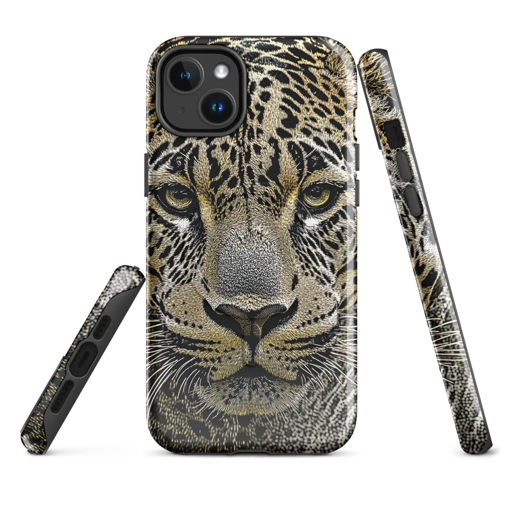 The Majestic Gaze: Portrait of a Leopard