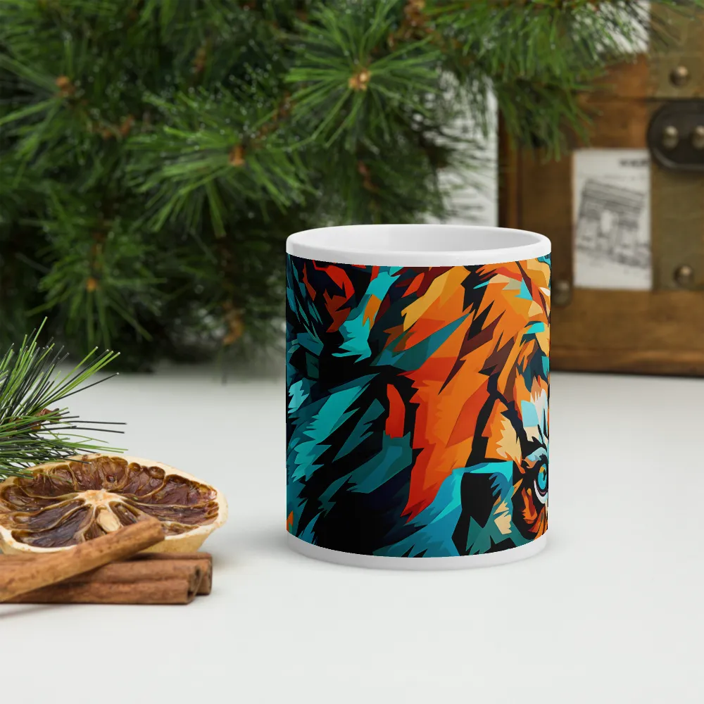 Wild Symphony: Abstract Tigers | Mugs | Multiple Sizes & Colors