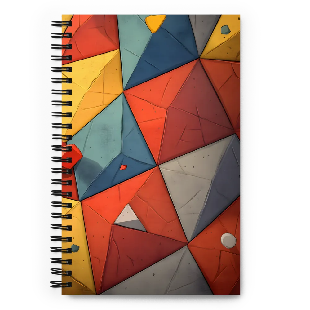 Geometric Harmony | Spiral Notebook