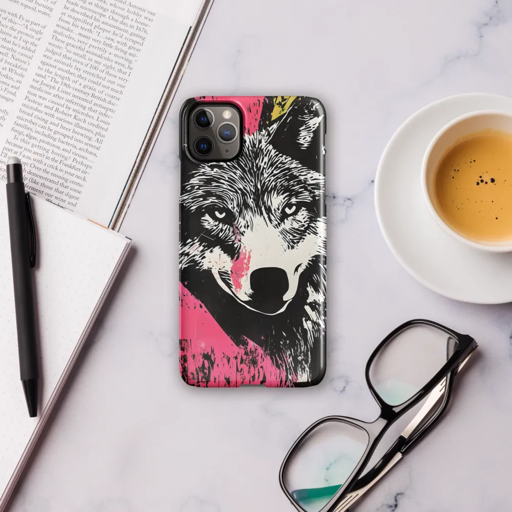 Intense Gaze of the Wolf | Phone Case |  11 Pro Max | Snap Case | Glossy