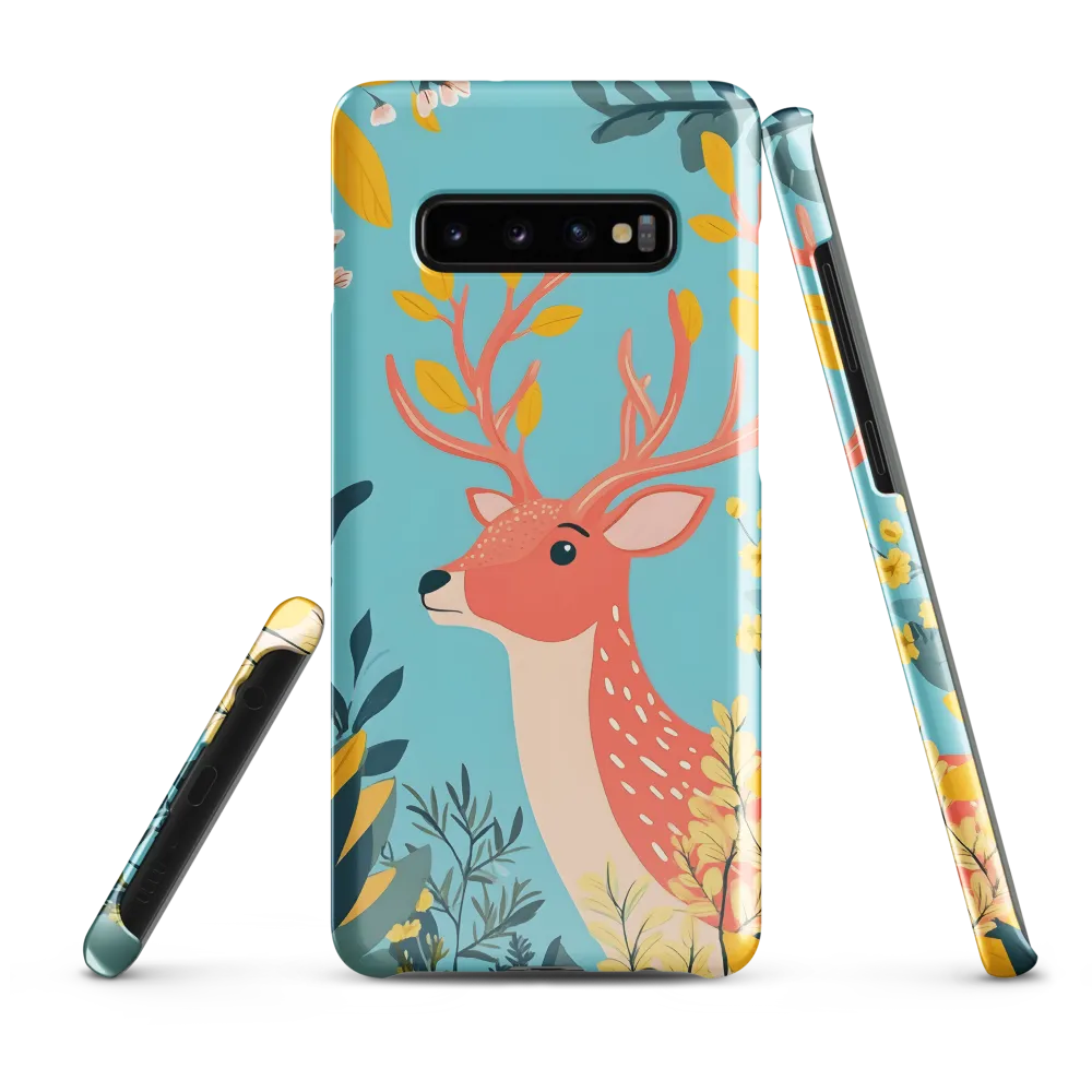 Whimsical Forest Guardian | Phone Case |  S10 Plus | Snap Case | Glossy