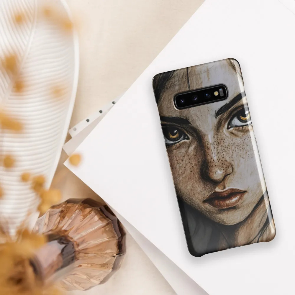 Gaze of Depth | Phone Case |  S10 Plus | Snap Case | Glossy