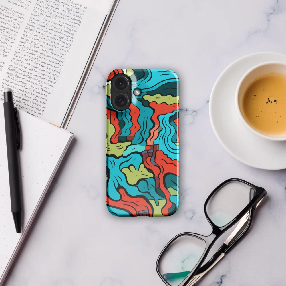 Flow of Color | Phone Case |  16 | Snap Case | Glossy