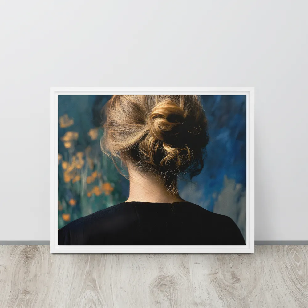 Whispers of Tranquility | Canvas with White Frame | 16″×20″