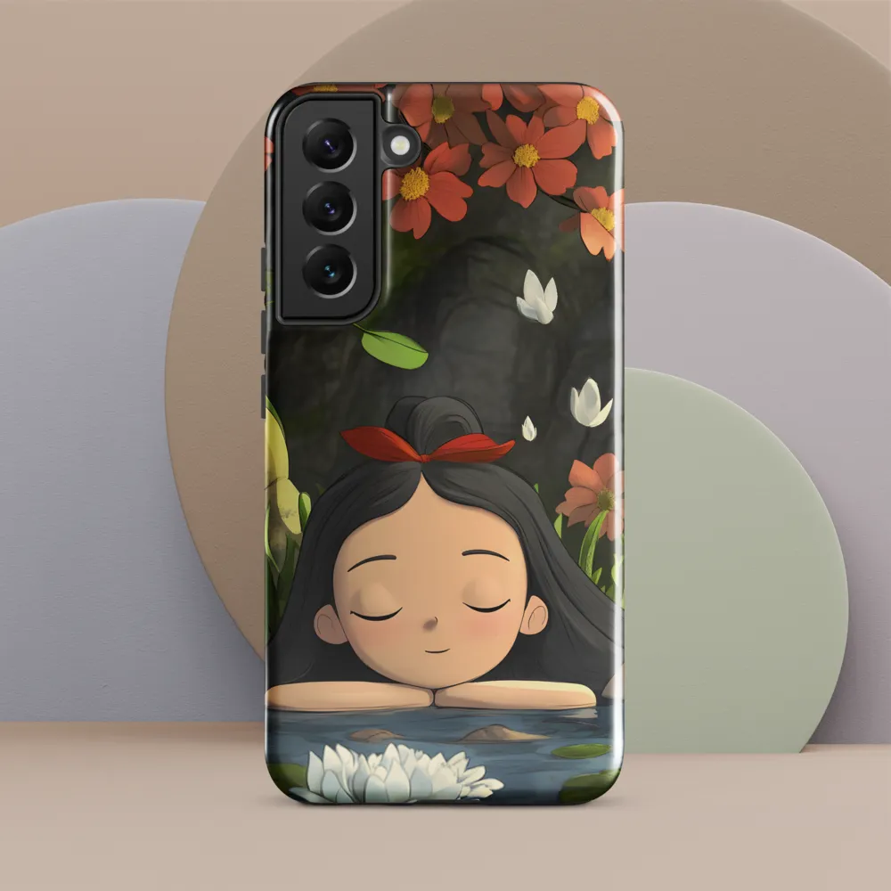Tranquility by the Waterside | Phone Case |  S22 Plus | Tough Case | Glossy