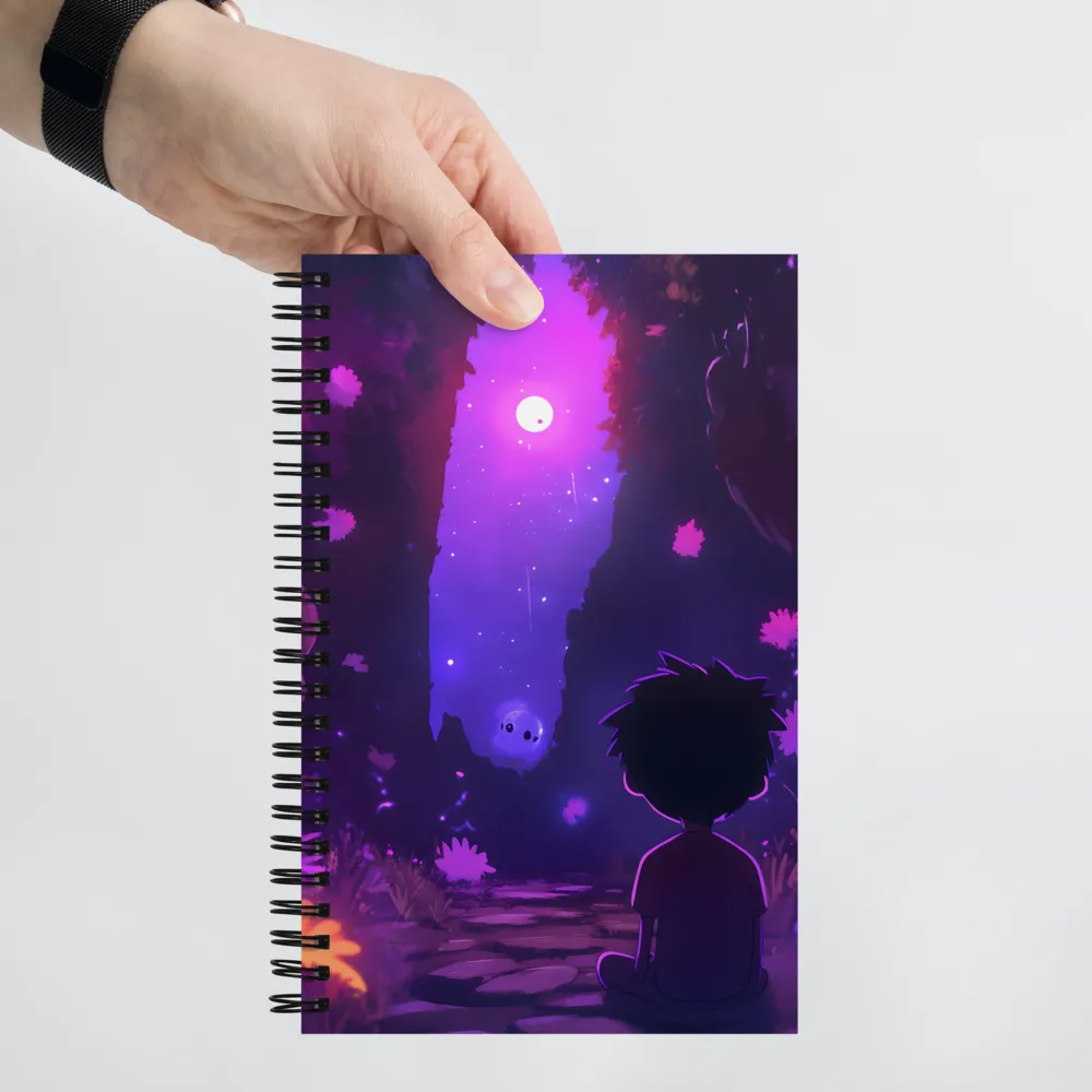 Lost in Cosmic Wonder | Spiral Notebook